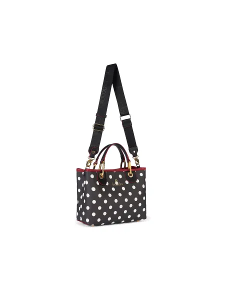 Kleine Damen-Handtasche Braccialini Beth Print, Polka Dot