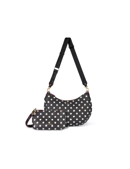 Braccialini Beth Print Mittlere Umhängetasche, Polka Dot