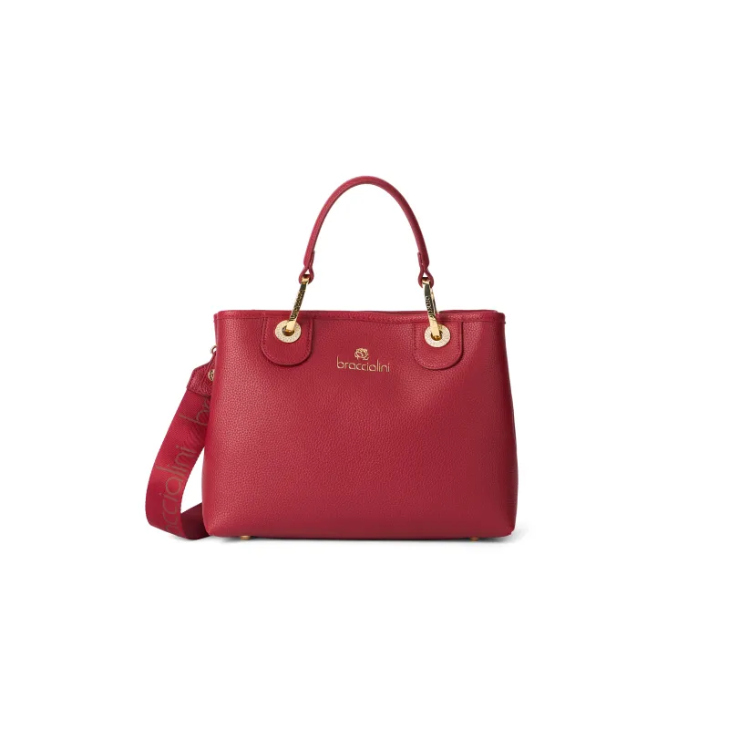 Borsa piccola Braccialini Beth, rosso
