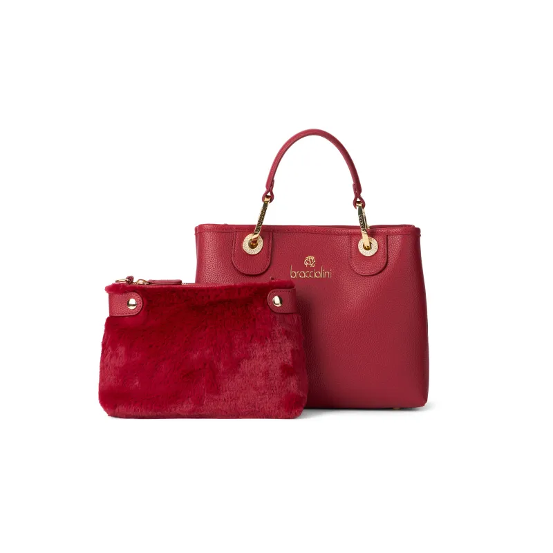 Borsa piccola Braccialini Beth, rosso 2