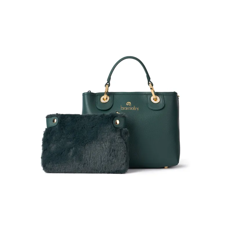 Braccialini Beth small handbag, green 2