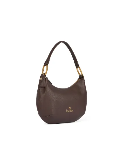 Braccialini Beth shoulder bag, dark brown