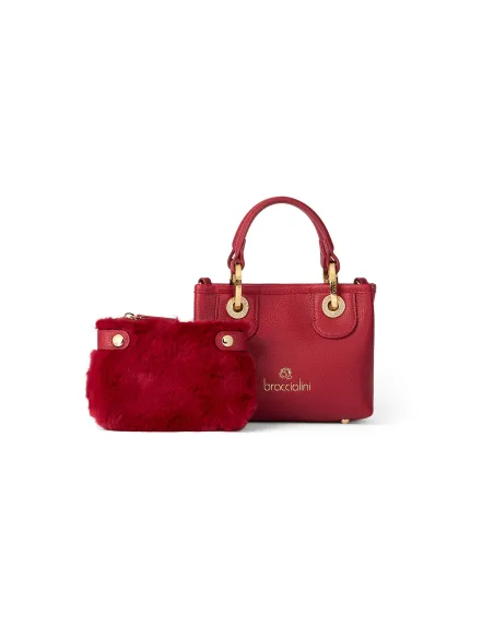 Mini-Tasche Braccialini Beth, rot