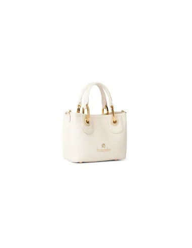 Mini-Tasche Braccialini Beth, Milch