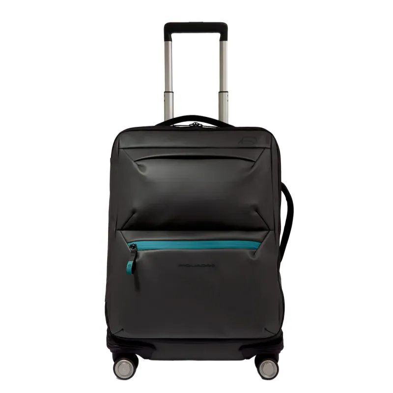Piquadro C2OW, carry-on trolley, black