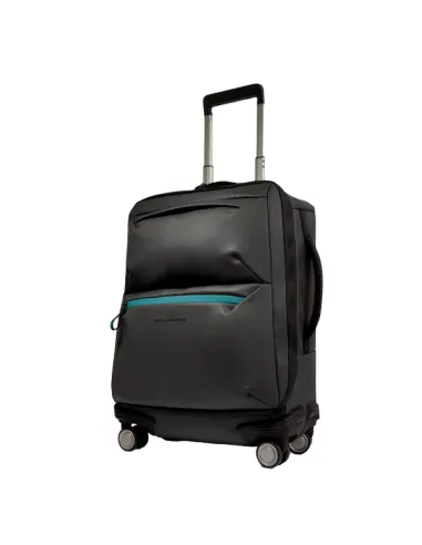Piquadro C2OW, carry-on trolley, black