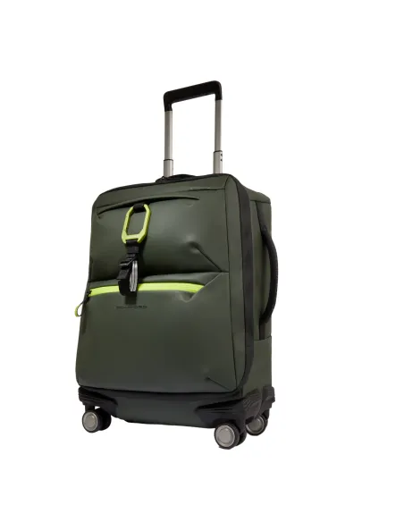 Piquadro C2OW, carry-on trolley, green