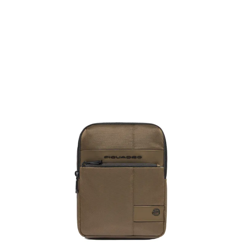 Piquadro Wollem men's cross-body bag with two...