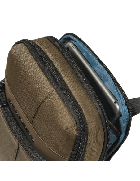 Borsello Piquadro Wollem con due comparti, verde