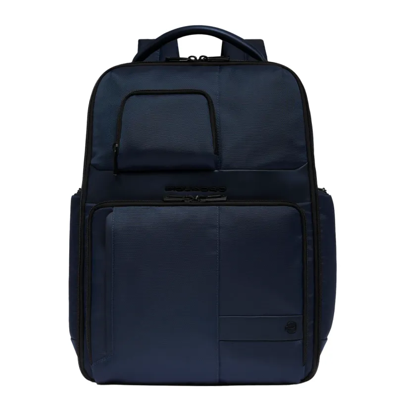 Reise-Rucksack mit 17,3" Laptop-Fach Piquadro Wollem, blau