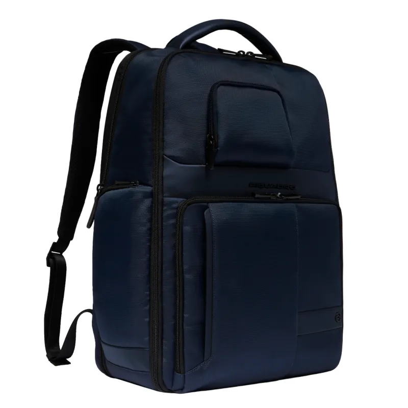Reise-Rucksack mit 17,3" Laptop-Fach Piquadro Wollem, blau 2