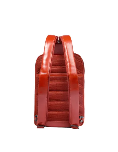 Piquadro Blue Square Mono-Sling bag/backpack, orange