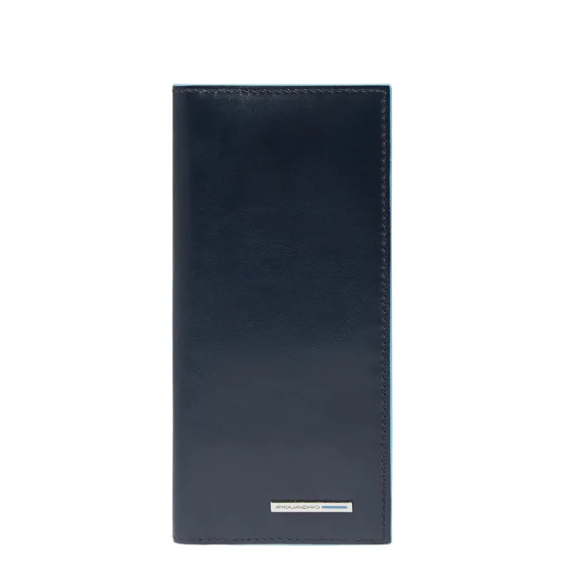Piquadro Blue Square large vertical wallet, blue 2