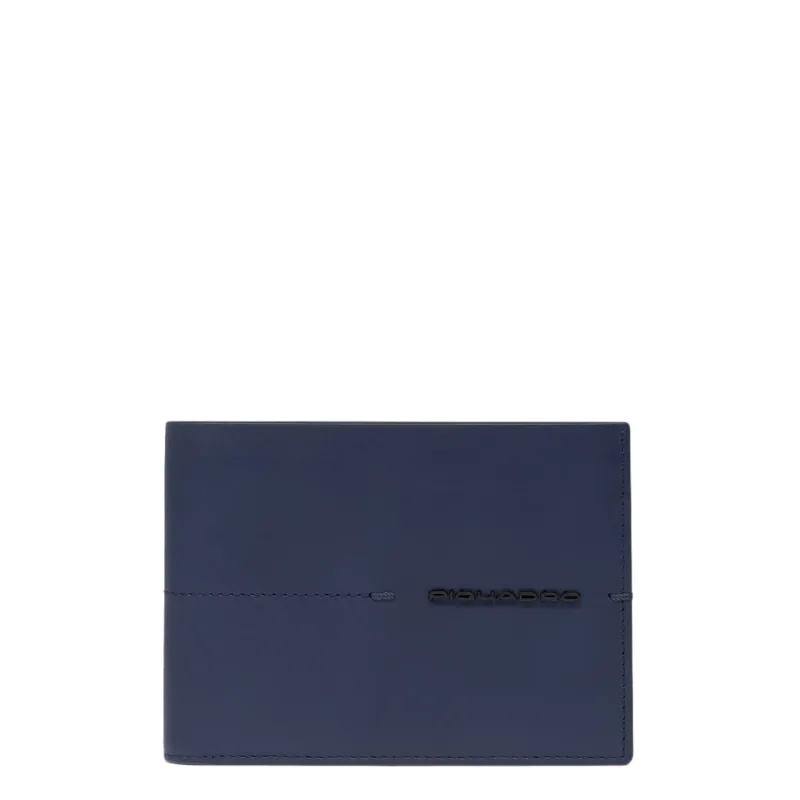 Piquadro Kiri Herren-Geldbörse, blau 2