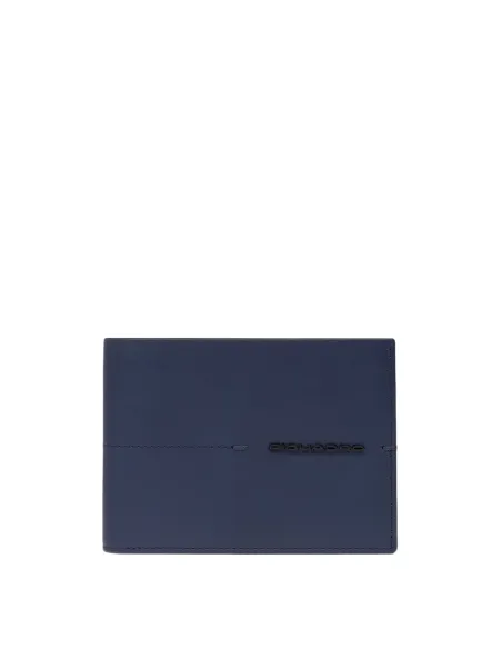 Piquadro Kiri Herren-Geldbörse, blau