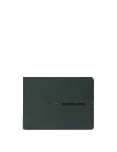 Piquadro Kiri men's wallet, green