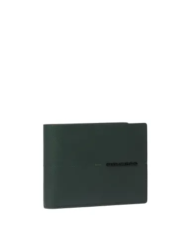 Piquadro Kiri men's wallet, green