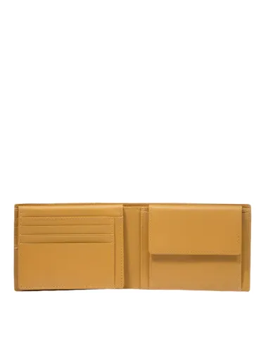 Piquadro Kiri men's wallet, yellow