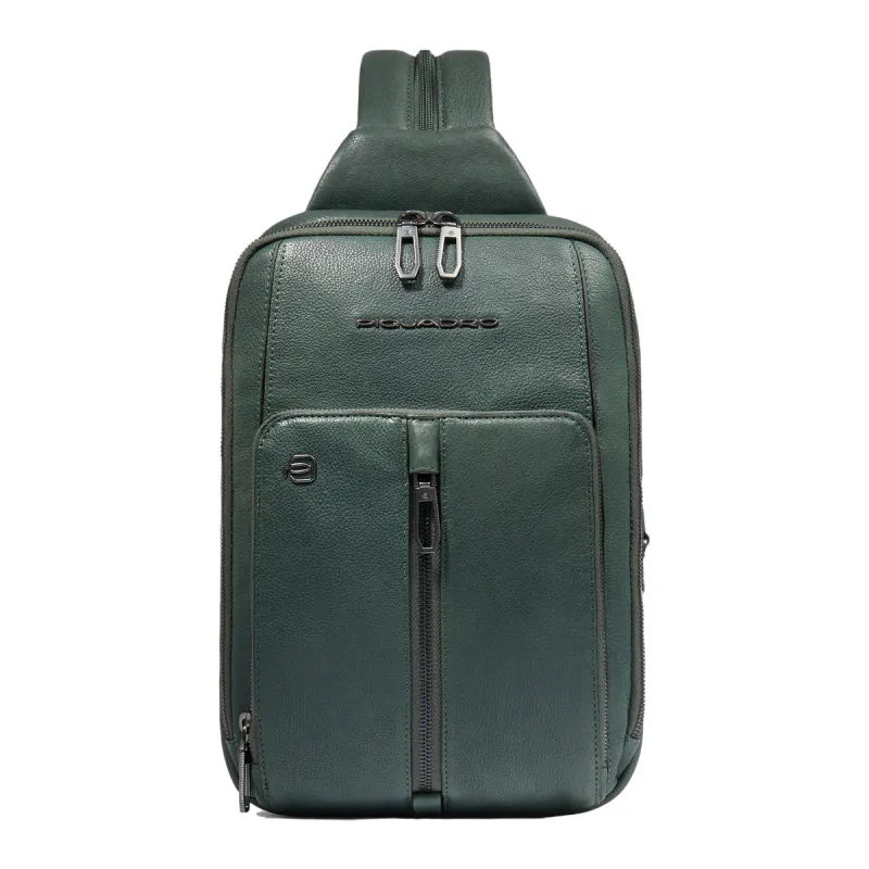 Piquadro Hedley Mono-sling bag/backpack, green
