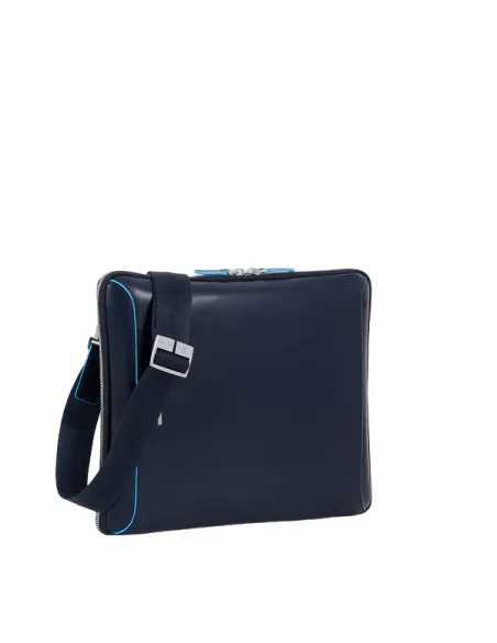 Portablocco con comparto per Ipad Pro 12,9 Piquadro Blue Square, blu