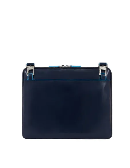 Piquadro Blue Square notepad holder with iPad®Pro 12,9 compartment, blue