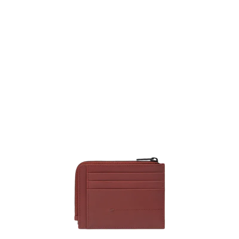 Piquadro Kiri coin and credit card pouch, brown 2