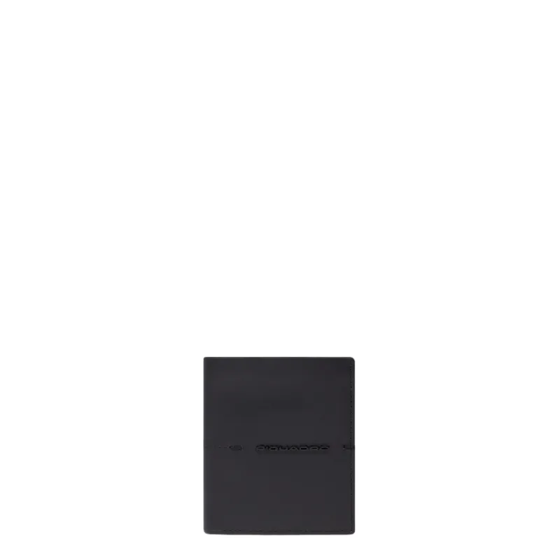 Piquadro Kiri vertical wallet, black