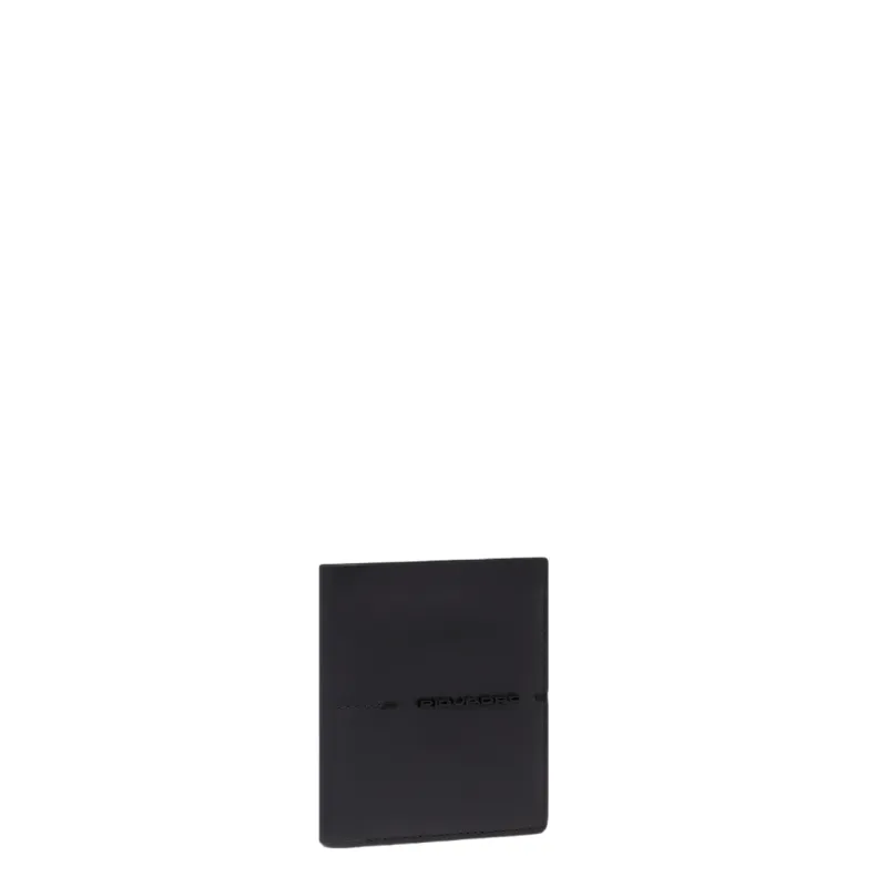Piquadro Kiri vertical wallet, black 2