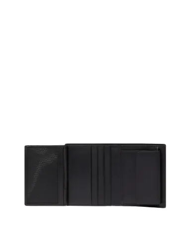 Piquadro Kiri vertical wallet, black