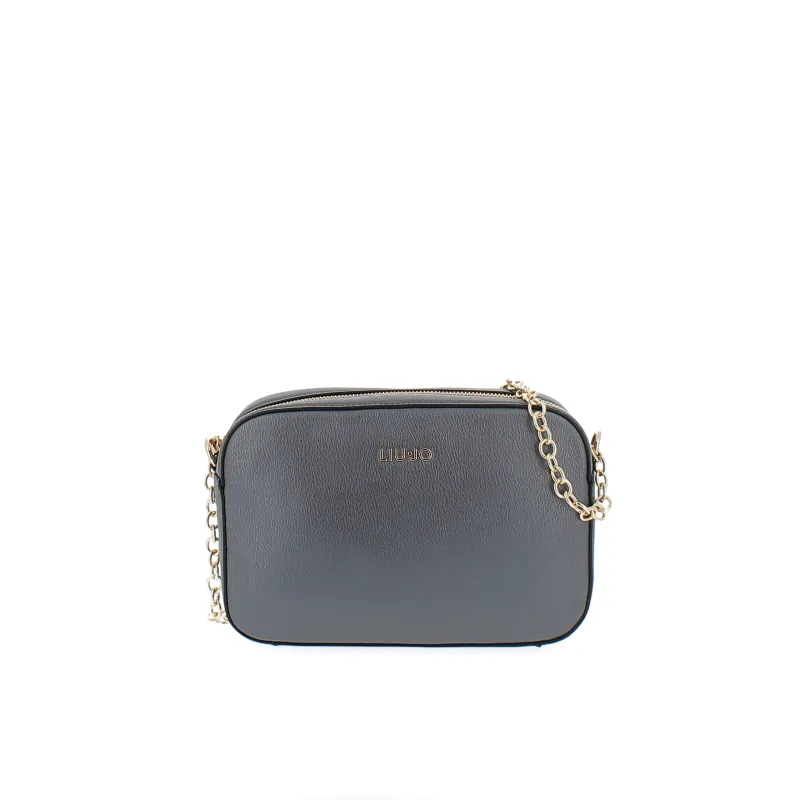 Liu Jo zipped cross-body bag, anthracite