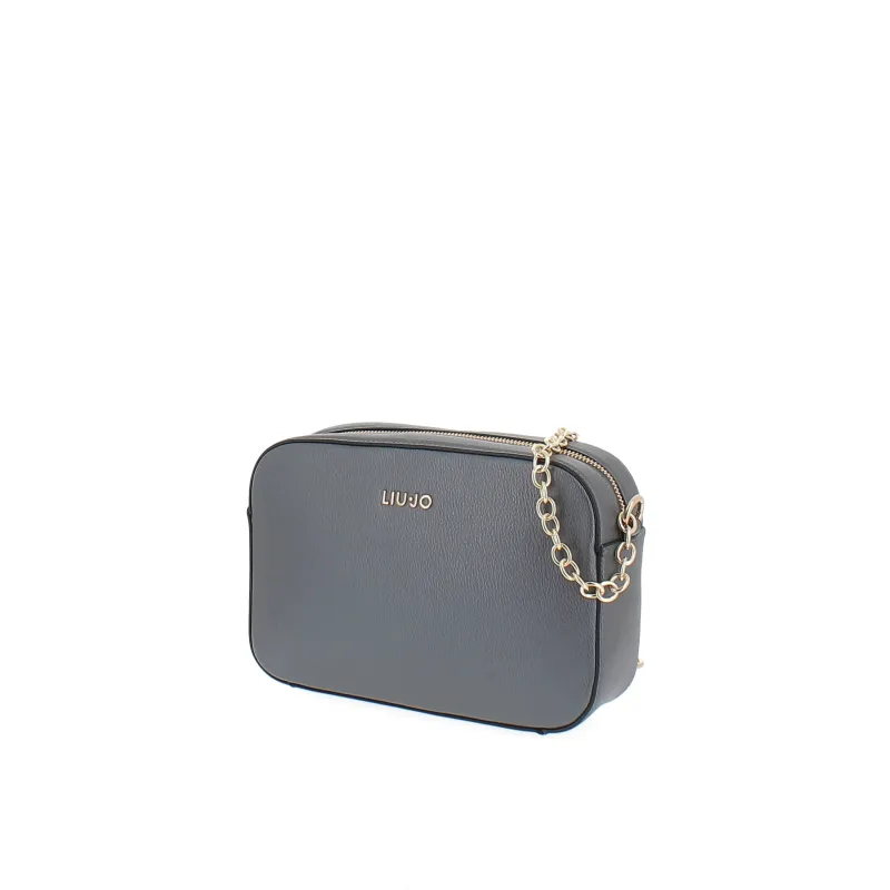 Liu Jo zipped cross-body bag, anthracite 2