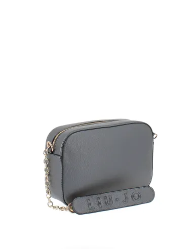 Liu Jo zipped cross-body bag, anthracite