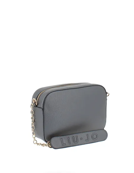 Liu Jo zipped cross-body bag, anthracite