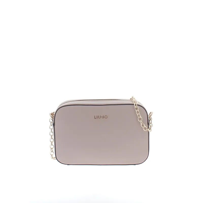 Liu Jo zipped cross-body bag, rose smoke