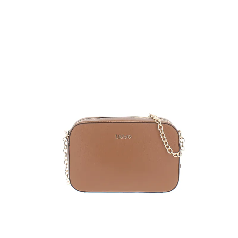 Liu Jo zipped cross-body bag, brown