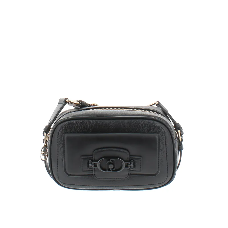 Liu Jo Umhängetasche mit Fronttasche, schwarz