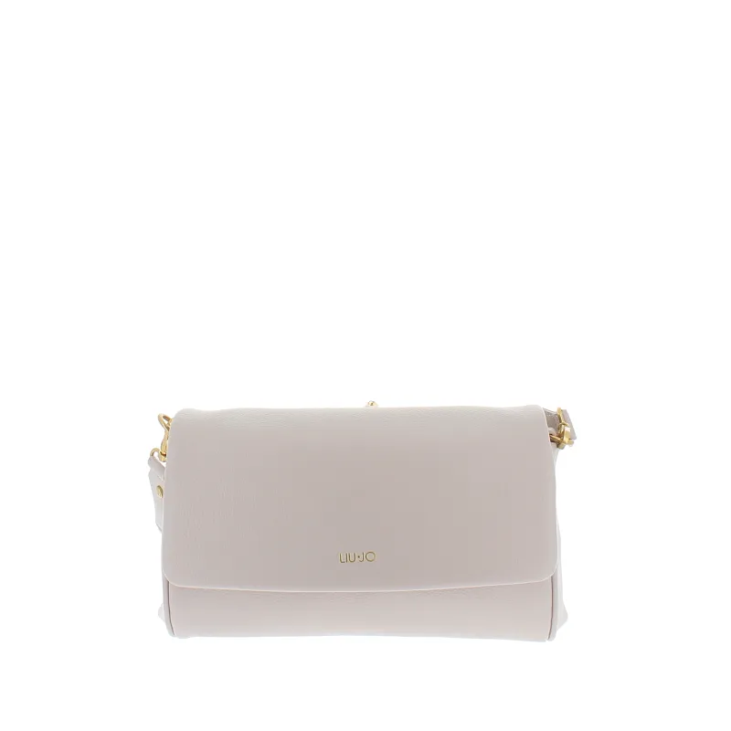Liu Jo shoulder bag with flap closure, dove grey