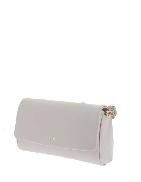 Liu Jo shoulder bag with flap closure, dove grey