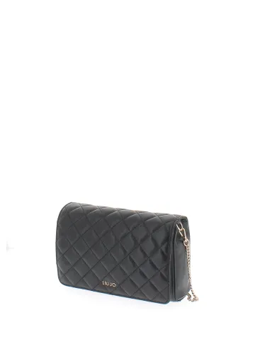 Liu Jo quilted clutch bag, black