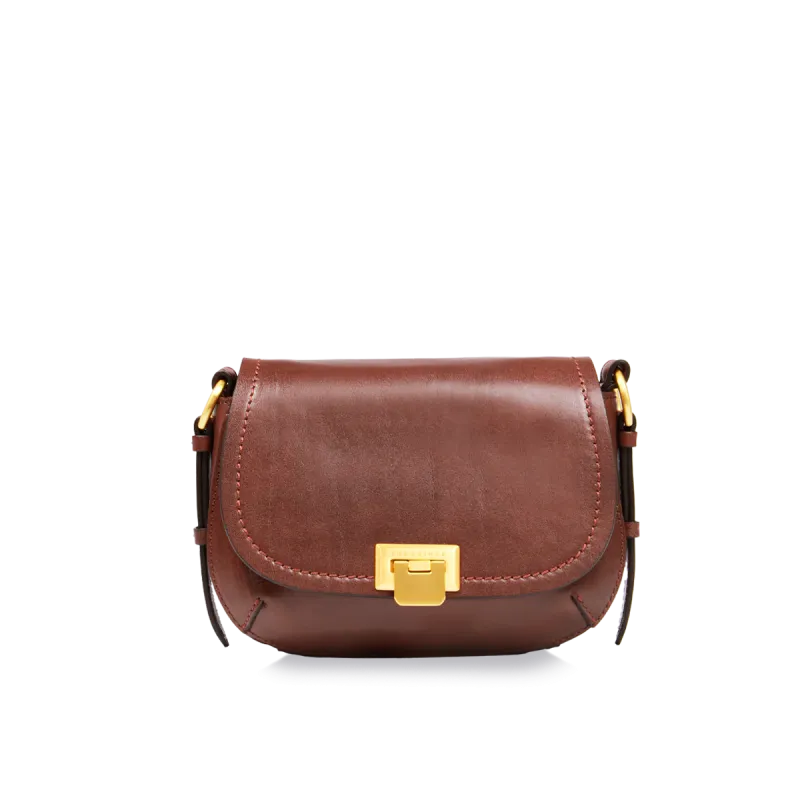 Kleine Umhängetasche The Bridge Federica, braun