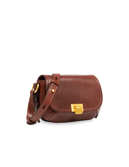 Borsa a tracolla piccola The Bridge Federica, marrone