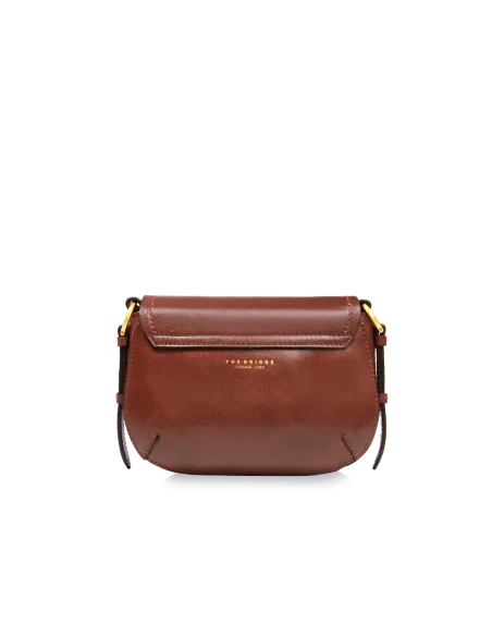 Borsa a tracolla piccola The Bridge Federica, marrone