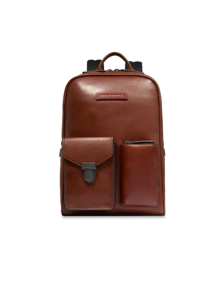 The Bridge Filippo laptop backpack, brown
