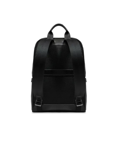 Computer-Rucksack mit zwei Fächern The Bridge Filippo, schwarz