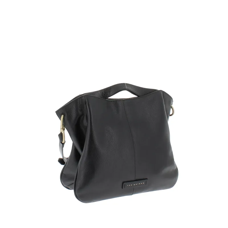 Shopping due manici media The Bridge Elisabetta, nera 2