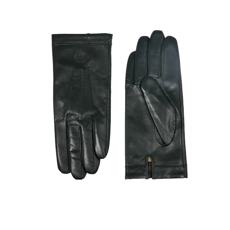 Herren Leder-Handschuhe mit Wollfutter The Bridge, grün