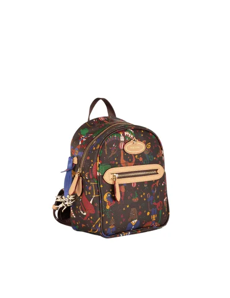 Piero Guidi Magic Circus small women's backpack, brown