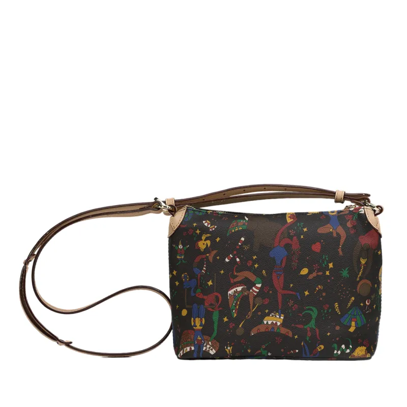 Borsa a tracolla Piero Guidi Magic Circus, marrone 2