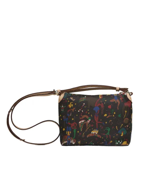 Borsa a tracolla Piero Guidi Magic Circus, marrone