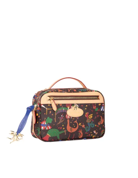 Piero Guidi Magic Circus one-handle bag, brown